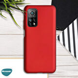 Microsonic Matte Silicone Xiaomi Mi 10T Pro Kılıf Mavi