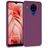 Microsonic Matte Silicone Reeder P13 Blue Max Lite Kılıf Mor