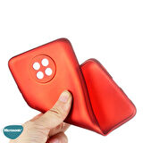 Microsonic Matte Silicone Xiaomi Redmi Note 9 5G Kılıf Rose Gold