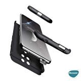 Microsonic Xiaomi Poco F2 Pro Kılıf Double Dip 360 Protective Siyah