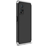Microsonic Xiaomi Mi 10T Pro Kılıf Double Dip 360 Protective Siyah Gri