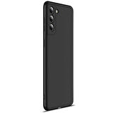 Microsonic Samsung Galaxy S21 Plus Kılıf Double Dip 360 Protective Siyah