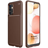 Microsonic Samsung Galaxy A32 4G Kılıf Legion Series Kahverengi