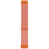 Microsonic Samsung Galaxy Watch Active 2 40mm Hasırlı Kordon Woven Sport Loop Turuncu