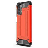 Microsonic Samsung Galaxy A32 4G Kılıf Rugged Armor Kırmızı