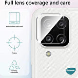 Microsonic Samsung Galaxy M12 Kamera Lens Koruma Camı