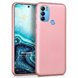 Microsonic Matte Silicone General Mobile GM 21 Plus Kılıf Rose Gold