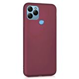 Microsonic Matte Silicone General Mobile GM 21 Kılıf Mor