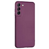 Microsonic Matte Silicone Samsung Galaxy S21 FE Kılıf Mor