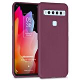 Microsonic Matte Silicone TCL 10L Kılıf Mor