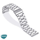 Microsonic Samsung Galaxy Watch 4 Classic 46mm Metal Stainless Steel Kordon Siyah
