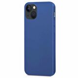 Microsonic Matte Silicone Apple iPhone 13 Kılıf Lacivert