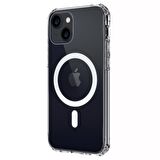 Microsonic Apple iPhone 13 Kılıf MagSafe Clear Soft Şeffaf