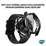 Microsonic Huawei Watch GT2 46mm Kılıf Matte Premium Slim WatchBand Şeffaf