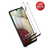 Microsonic Samsung Galaxy A12 Crystal Seramik Nano Ekran Koruyucu Siyah (2 Adet)