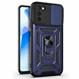 Microsonic Oppo A55 5G Kılıf Impact Resistant Lacivert