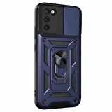 Microsonic Oppo A55 5G Kılıf Impact Resistant Lacivert