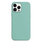Microsonic Apple iPhone 13 Pro Kılıf Liquid Lansman Silikon Su Yeşili