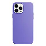 Microsonic Apple iPhone 13 Pro Max Kılıf Liquid Lansman Silikon Lila