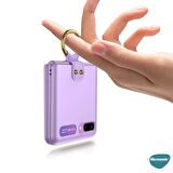 Microsonic Samsung Galaxy Z Flip Kılıf Ring Fall Platinum Koyu Yeşil