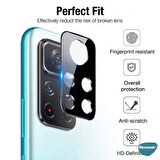 Microsonic Xiaomi Redmi Note 11S Kamera Lens Koruma Camı V2 Siyah