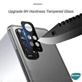 Microsonic Xiaomi Redmi Note 11S Kamera Lens Koruma Camı V2 Siyah