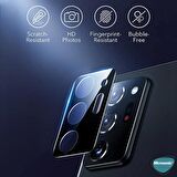 Microsonic Samsung Galaxy Note 20 Ultra Kamera Lens Koruma Camı V2 Siyah