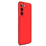 Microsonic Samsung Galaxy S22 Plus Kılıf Double Dip 360 Protective Kırmızı