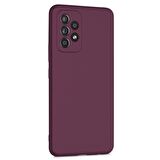 Microsonic Matte Silicone Samsung Galaxy A23 Kılıf Mor