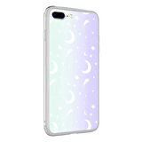 Microsonic Apple iPhone 7 Plus Braille Feel Desenli Kılıf Moon