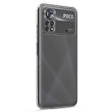Microsonic Xiaomi Poco X4 Pro 5G Kılıf Transparent Soft Şeffaf