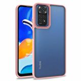 Microsonic Xiaomi Redmi Note 11 Kılıf Bright Planet Rose Gold