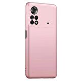 Microsonic Matte Silicone Xiaomi Poco M4 Pro 4G Kılıf Rose Gold