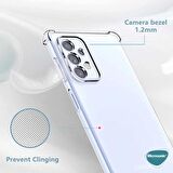 Microsonic Samsung Galaxy A73 5G Kılıf Shock Absorbing Şeffaf