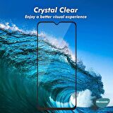 Microsonic Samsung Galaxy M33 Tam Kaplayan Temperli Cam Ekran Koruyucu Siyah