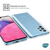 Microsonic Samsung Galaxy A33 5G Kılıf 6 Tarafı Tam Full Koruma 360 Clear Soft Şeffaf