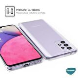 Microsonic Samsung Galaxy A53 5G Kılıf 6 Tarafı Tam Full Koruma 360 Clear Soft Şeffaf