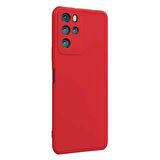 Microsonic Matte Silicone Omix X700 Kılıf Kırmızı