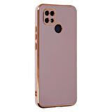 Microsonic Xiaomi Redmi 9C Kılıf Olive Plated Lila