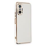 Microsonic Xiaomi Mi 11T Kılıf Olive Plated Beyaz