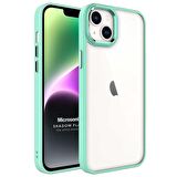 Microsonic Apple iPhone 14 Kılıf Shadow Planet Açık Yeşil