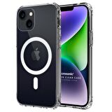 Microsonic Apple iPhone 14 Plus Kılıf MagSafe Clear Soft Şeffaf