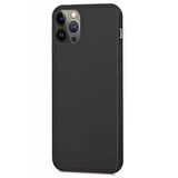 Microsonic Matte Silicone Apple iPhone 14 Pro Max Kılıf Siyah