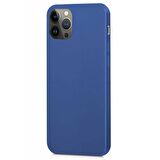 Microsonic Matte Silicone Apple iPhone 14 Pro Kılıf Lacivert