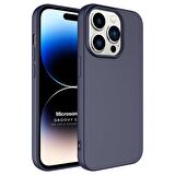 Microsonic Apple iPhone 14 Pro Kılıf Groovy Soft Lacivert