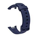 Microsonic Xiaomi Mi Band 7 Pro Kordon, Silicone Sport Band Lacivert