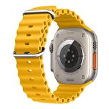 Microsonic Apple Watch Series 6 40mm Kordon Ocean Band Sarı