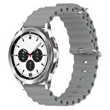 Microsonic Samsung Gear S3 Frontier Kordon Ocean Band Gri