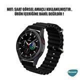 Microsonic Xiaomi Watch S1 Active Kordon Ocean Band Siyah