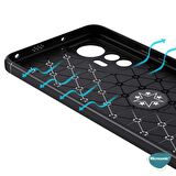 Microsonic Xiaomi Mi 12T Pro Kılıf Kickstand Ring Holder Lacivert